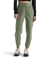 The North Face Aphrodite Arise Rib-Knit Waist Straight Leg Pull-On Joggers