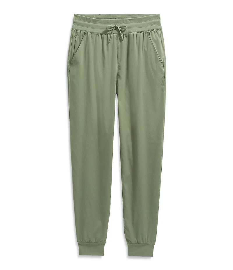 The North Face Aphrodite Arise Rib-Knit Waist Straight Leg Pull-On Joggers