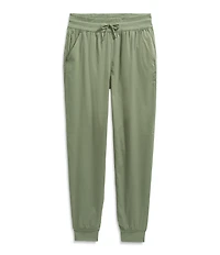 The North Face Aphrodite Arise Rib-Knit Waist Straight Leg Pull-On Joggers