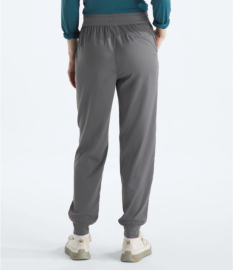 The North Face Aphrodite Arise Rib-Knit Waist Straight Leg Pull-On Jogger