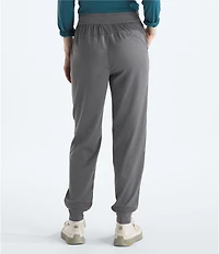 The North Face Aphrodite Arise Rib-Knit Waist Straight Leg Pull-On Jogger