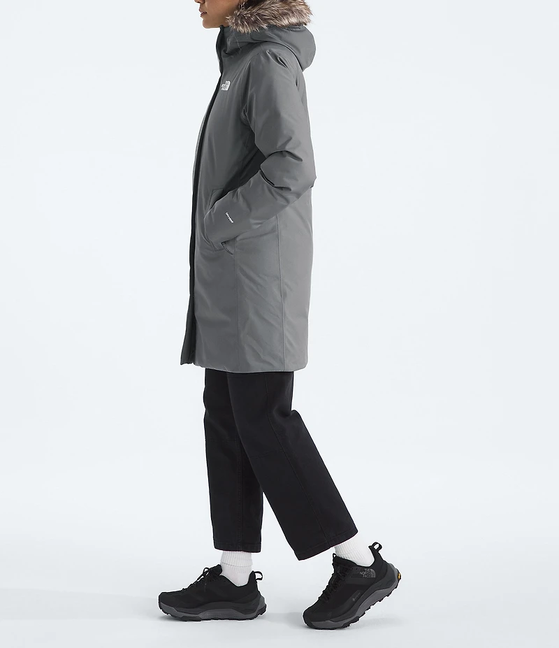 The North Face Women's Arctic Faux Fur Trim Hooded Parka