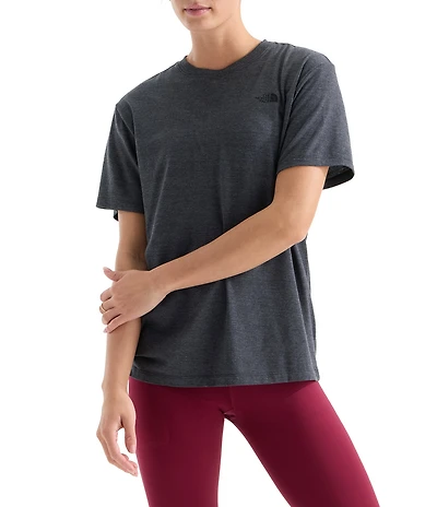 The North Face Crew Neck Short Sleeve Tri-Blend T-Shirt