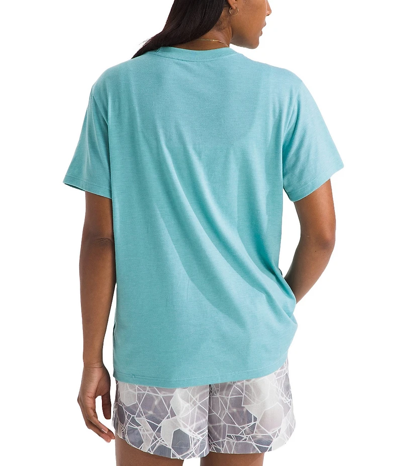 The North Face Crew Neck Short Sleeve Tri-Blend T-Shirt