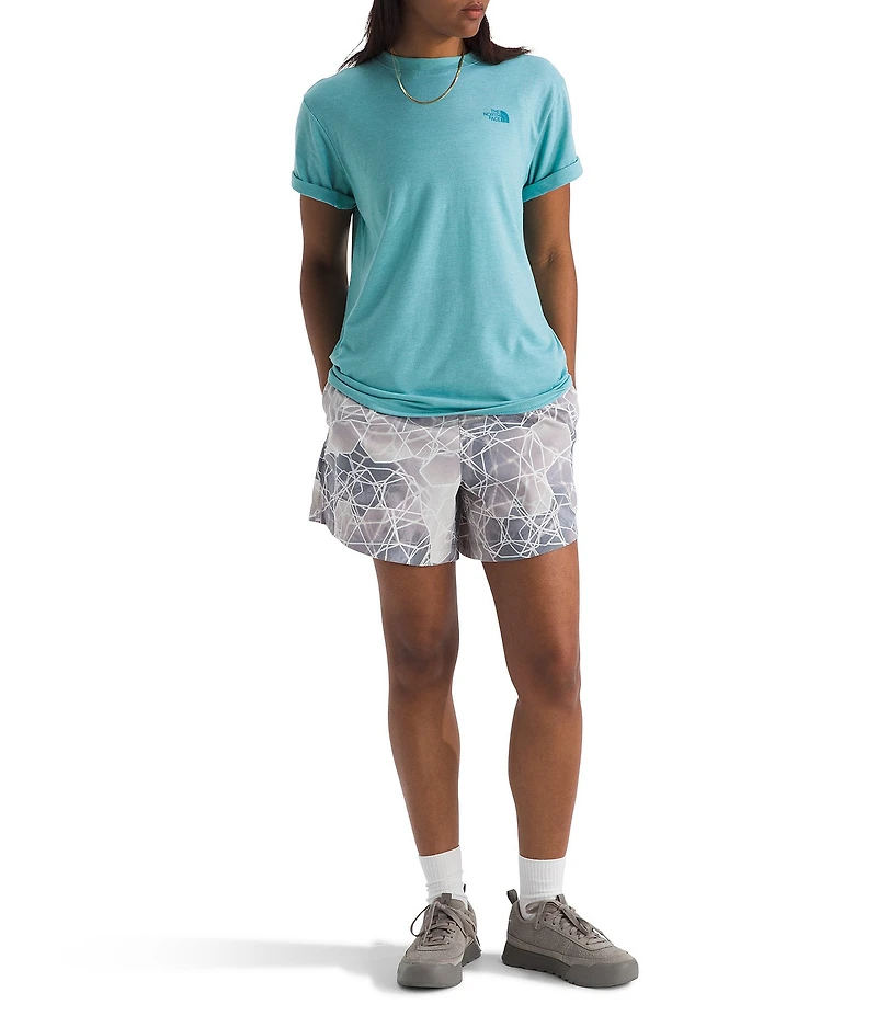 The North Face Crew Neck Short Sleeve Tri-Blend T-Shirt