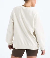 The North Face Evolution Embroidered Logo Crew Neck Long Sleeve Pullover