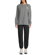 The North Face Evolution Proud Crew Neck Long Sleeve Graphic Tee