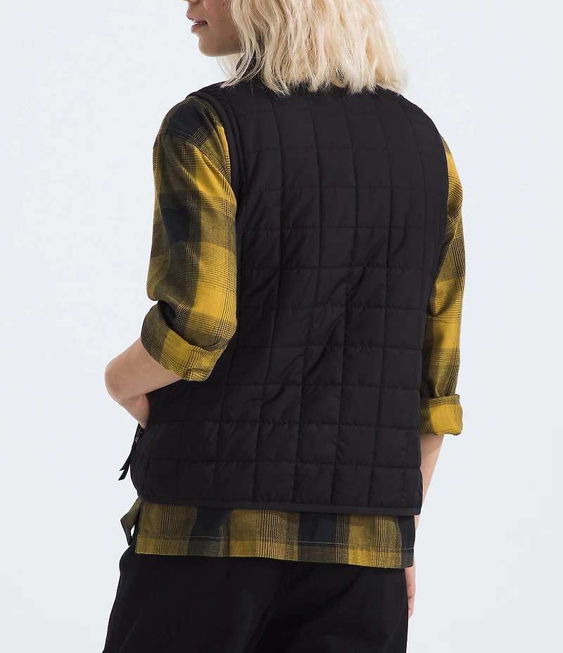 The North Face Junction Insulated Stand Collar Zip Front Vest