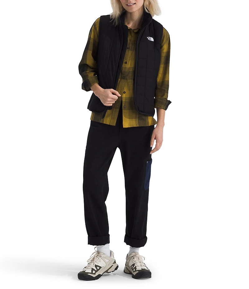 The North Face Junction Insulated Stand Collar Zip Front Vest