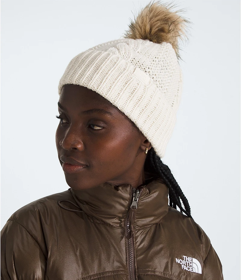 The North Face Women's Oh Mega Fur Pom Beanie