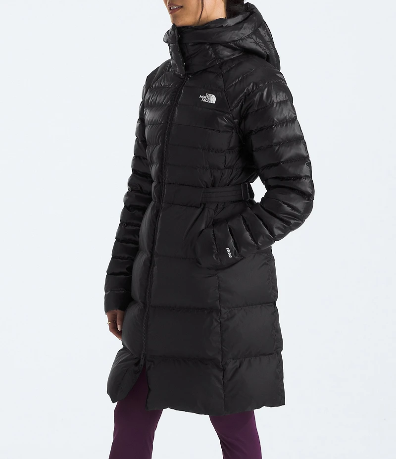 The North Face Women's Insulated Full Zip Belted Ski Parka