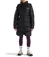 The North Face Women's Insulated Full Zip Belted Ski Parka