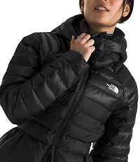 The North Face Women's Insulated Full Zip Belted Ski Parka