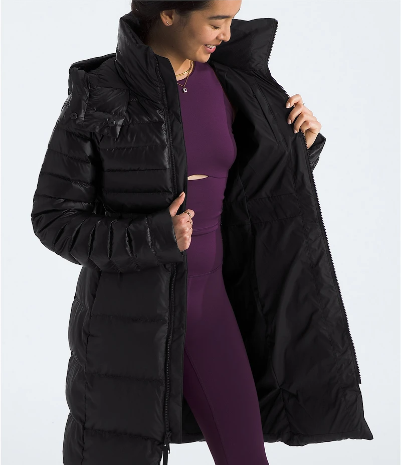 The North Face Women's Insulated Full Zip Belted Ski Parka