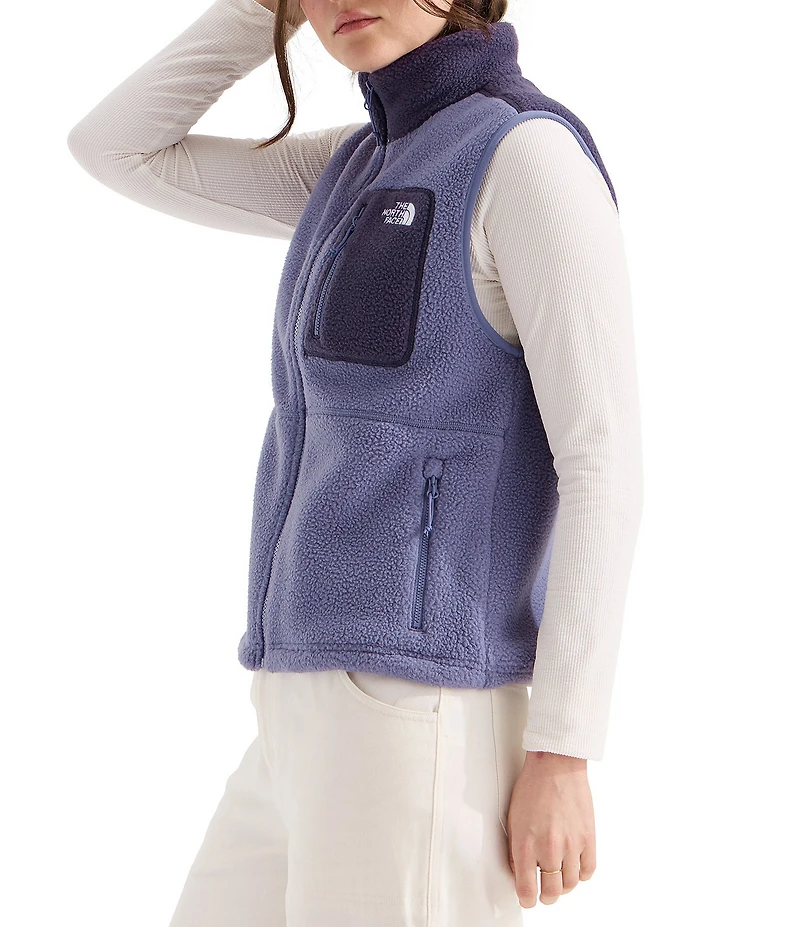 The North Face Yumiori Double Layer Stand Collar Sleeveless Zip Front Vest