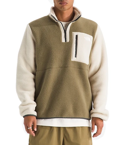 The North Face Yumiori Fleece Color Block Quarter-Zip Jacket