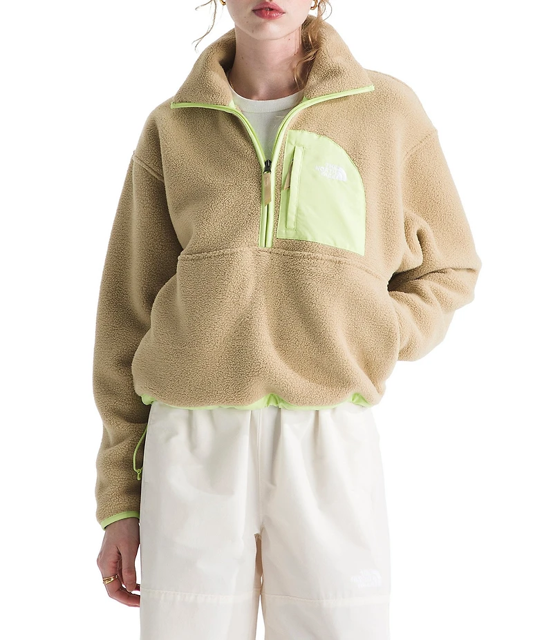The North Face Yumiori Off Peak Double Layer Stand Collar Half Zip Pullover Jacket