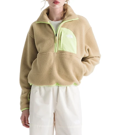 The North Face Yumiori Off Peak Double Layer Stand Collar Half Zip Pullover Jacket