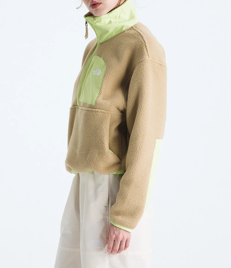 The North Face Yumiori Off Peak Double Layer Stand Collar Half Zip Pullover Jacket