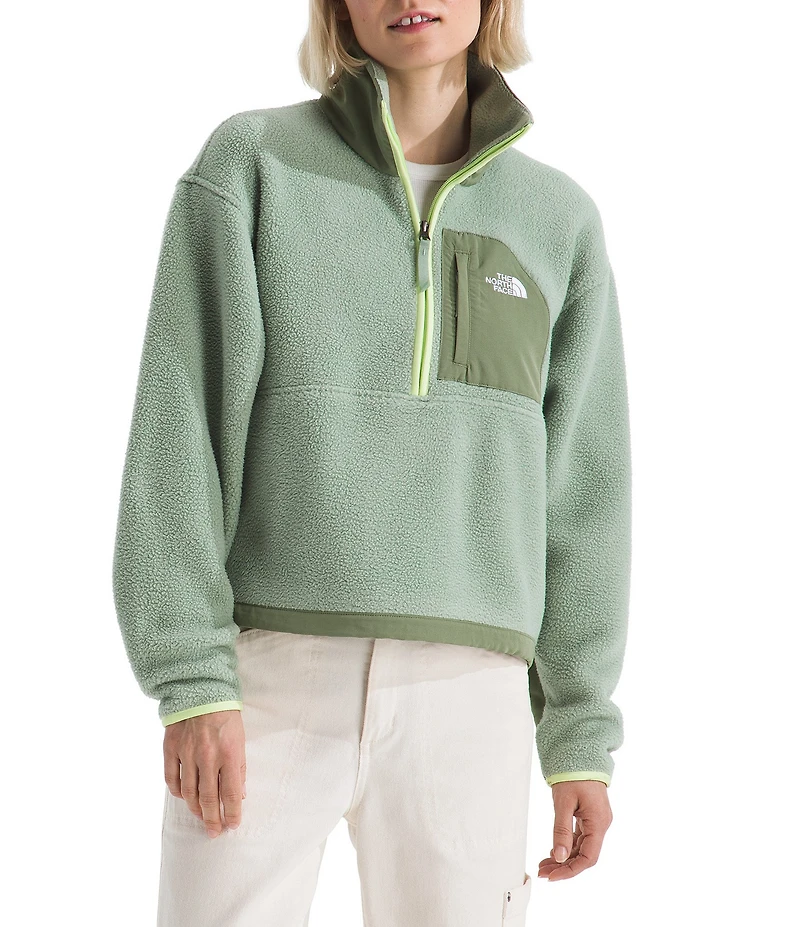 The North Face Yumiori Off Peak Double Layer Stand Collar Half Zip Pullover Jacket