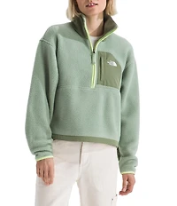 The North Face Yumiori Off Peak Double Layer Stand Collar Half Zip Pullover Jacket