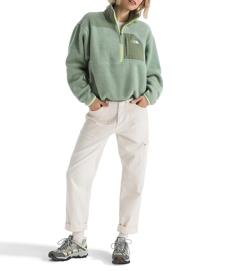 The North Face Yumiori Off Peak Double Layer Stand Collar Half Zip Pullover Jacket