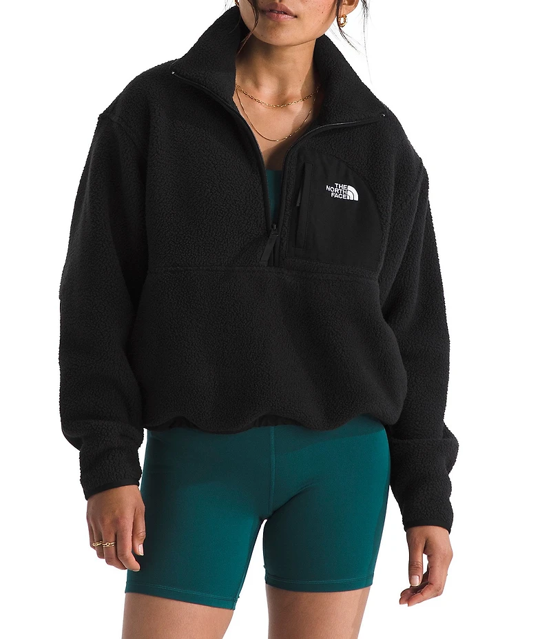 The North Face Yumiori Off Peak Double Layer Stand Collar Half Zip Pullover Jacket