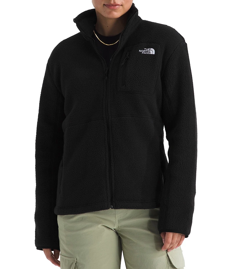The North Face Yumiori Tumble-Fleece Two Layer Stand Collar Full Zip Jacket