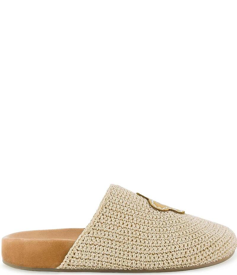 The Sak Bolinas Buttercup Flower Crochet Clogs