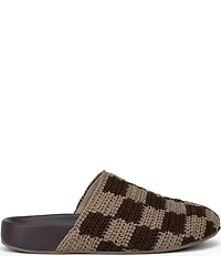 The Sak Bolinas Checkered Print Crochet Clogs