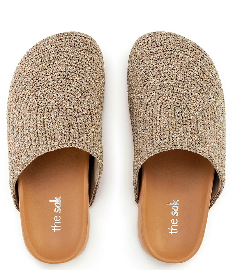 The Sak Bolinas Crochet Clogs