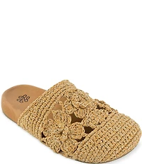 The Sak Bolinas Crochet Floral Clogs