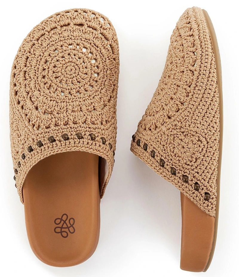 The Sak Bolinas Crochet Medallion Pattern Clogs