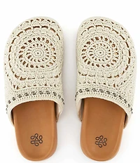 The Sak Bolinas Crochet Medallion Pattern Clogs