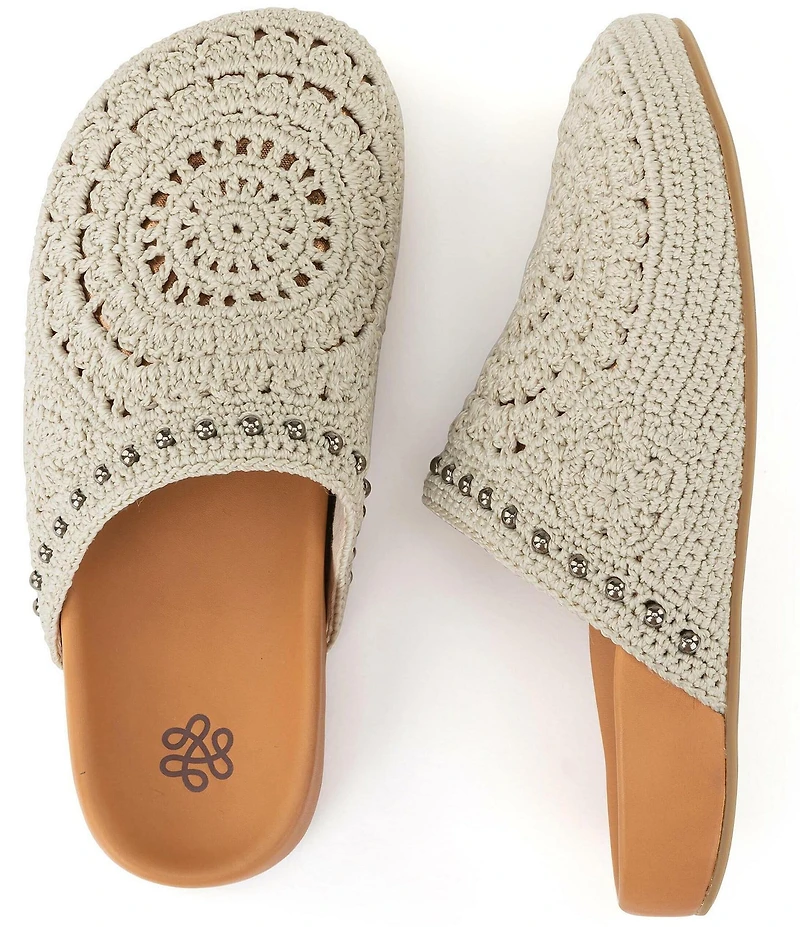 The Sak Bolinas Crochet Medallion Pattern Clogs