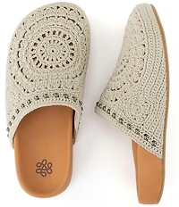The Sak Bolinas Crochet Medallion Pattern Clogs