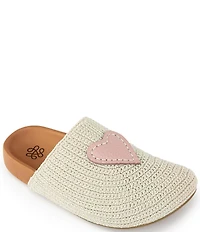 The Sak Bolinas Heart Crochet Clogs