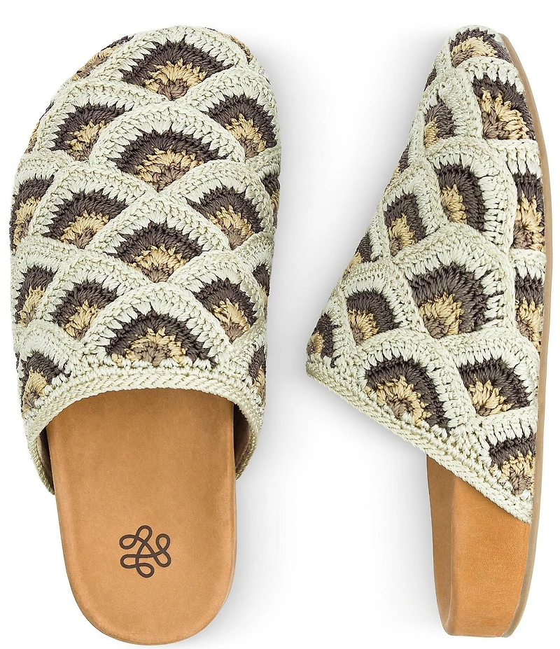 The Sak Bolinas Patterned Crochet Clogs