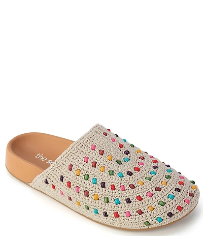 The Sak Bolinas Beaded Crochet Mules