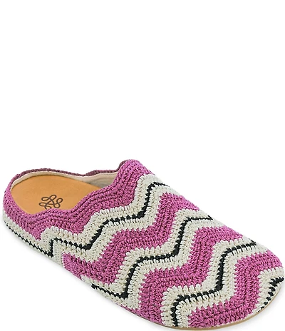 The Sak Bolinas Ripple Striped Crochet Clogs