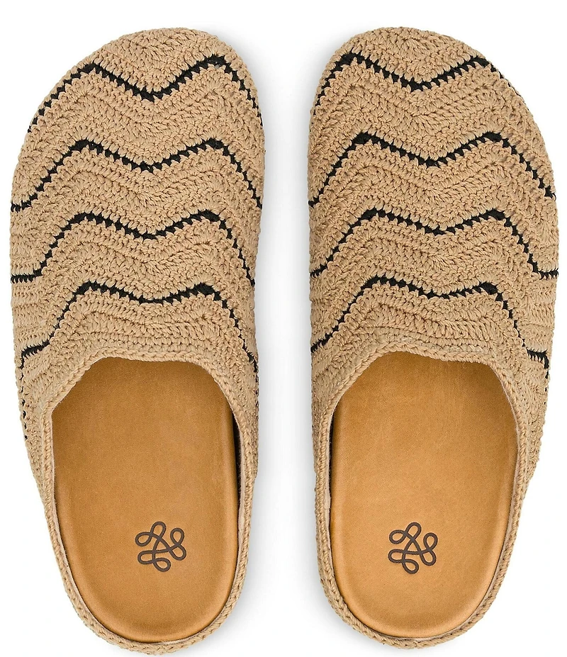 The Sak Bolinas Ripple Striped Crochet Clogs