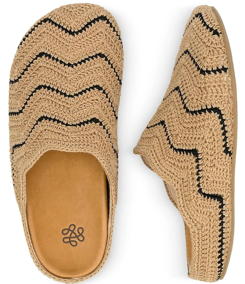 The Sak Bolinas Ripple Striped Crochet Clogs