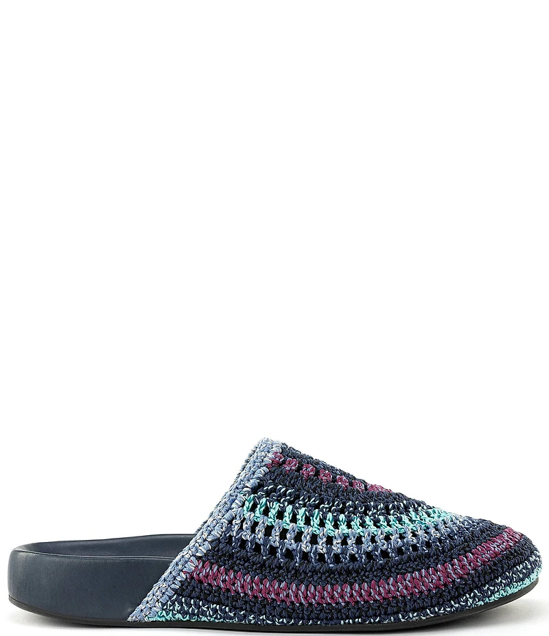 The Sak Bolinas Stripe Print Crochet Clogs