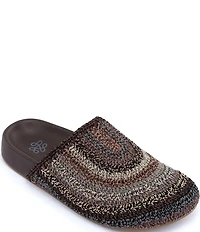 The Sak Bolinas Stripe Print Crochet Clogs