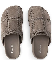 The Sak Bolinas Suede Patchwork Clogs