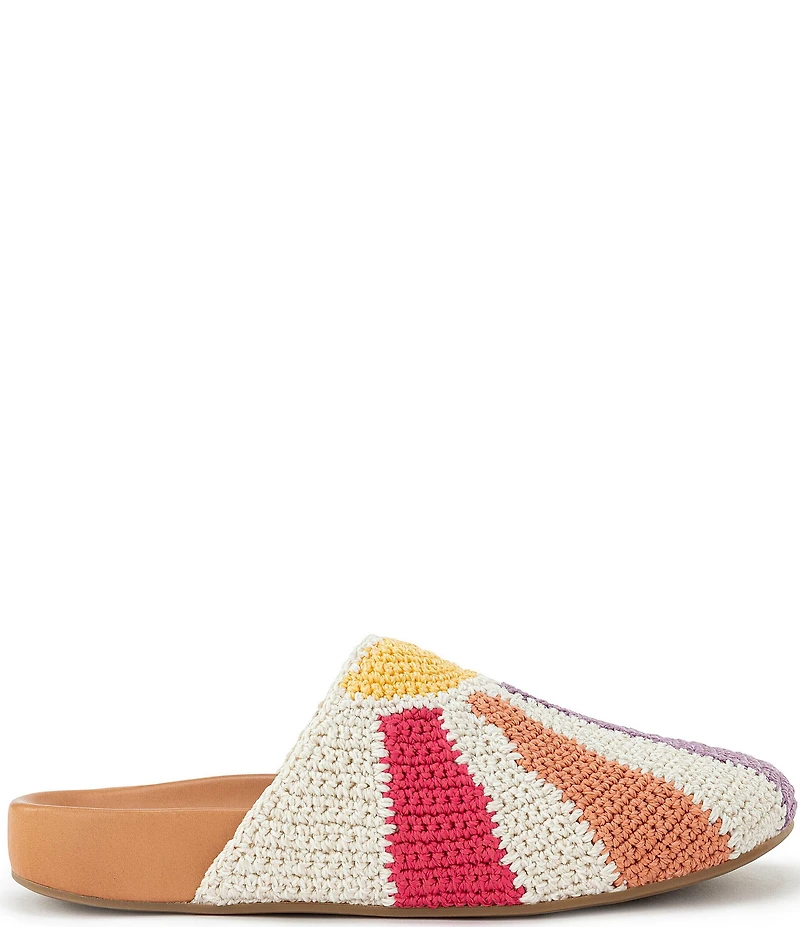 The Sak Bolinas Sunbeam Print Crochet Clogs