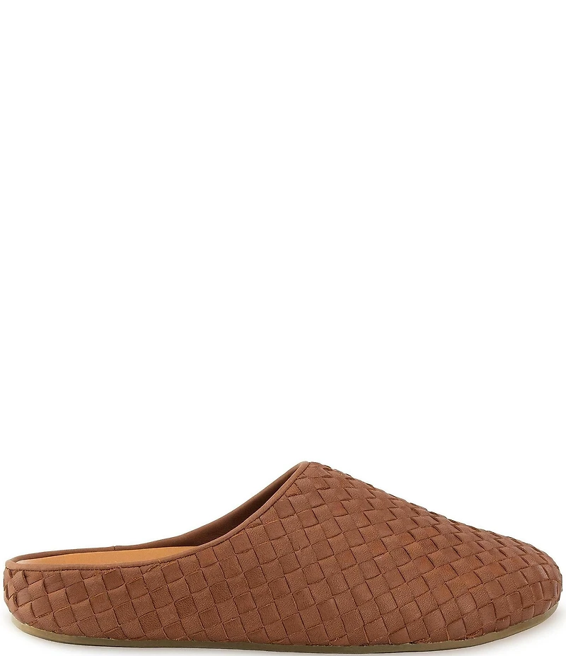 The Sak Bolinas Woven Leather Clogs