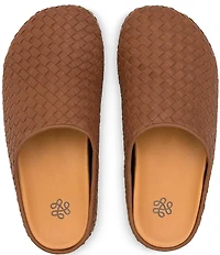 The Sak Bolinas Woven Leather Clogs