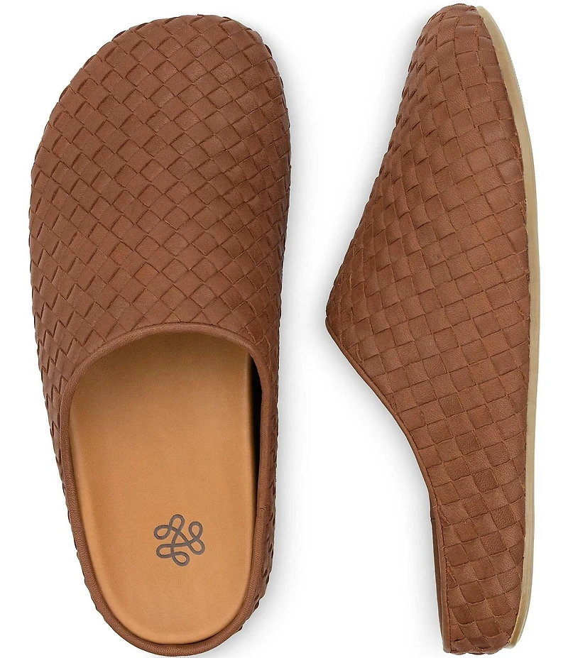 The Sak Bolinas Woven Leather Clogs