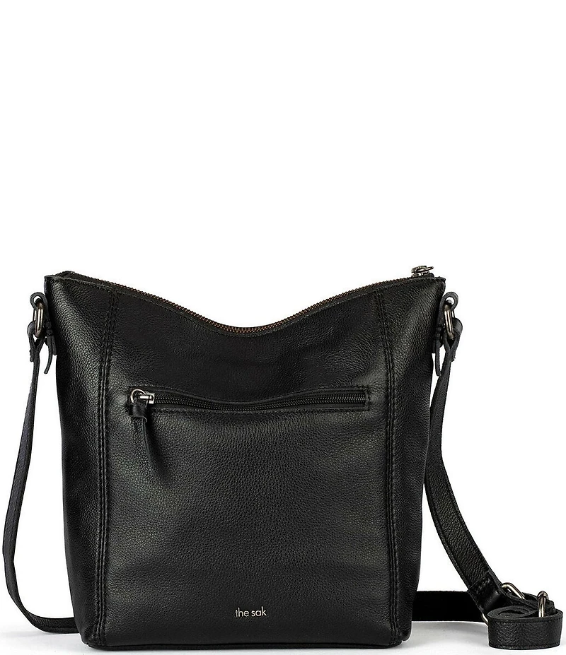 The Sak Collective Ashland Leather Zip Top Crossbody Bag
